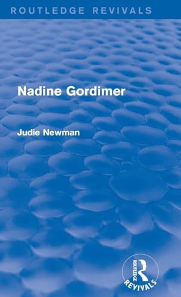 Nadine Gordimer (Routledge Revivals)
