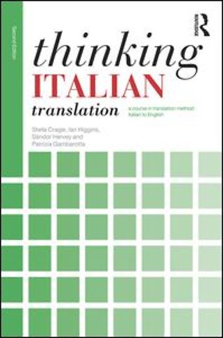 Thinking Italian Translation