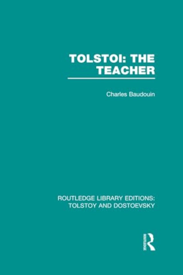 Tolstoi: The Teacher