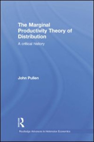 Marginal Productivity Theory of Distribution