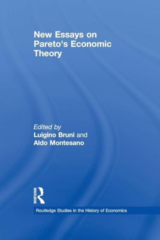 New Essays on Pareto's Economic Theory