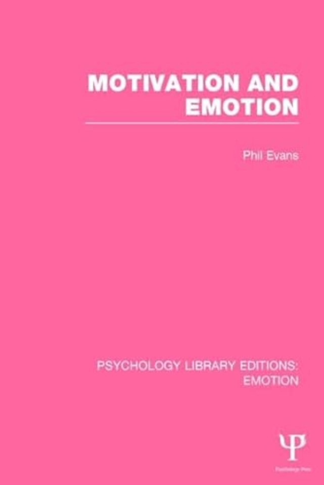Motivation and Emotion (PLE: Emotion)