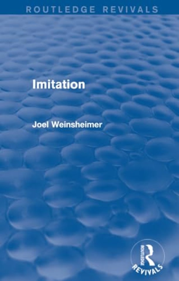 Imitation (Routledge Revivals)