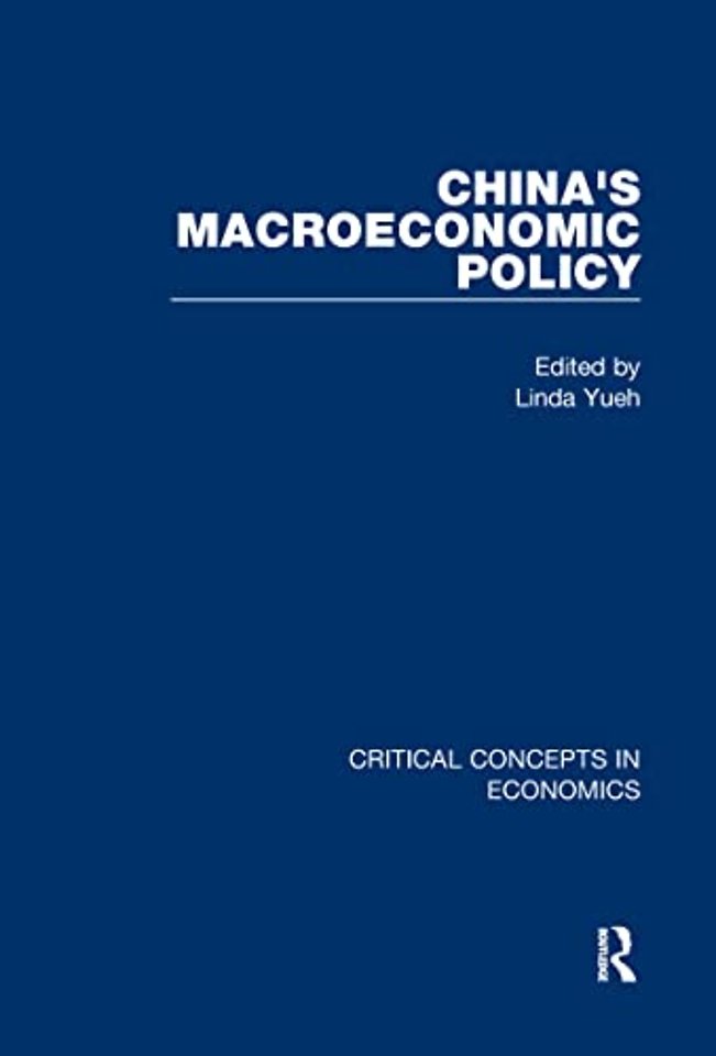 China's Macroeconomic Policy
