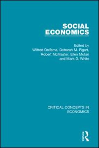 Social Economics