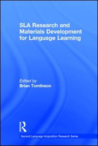 SLA Research and Materials Development for Language Learning
