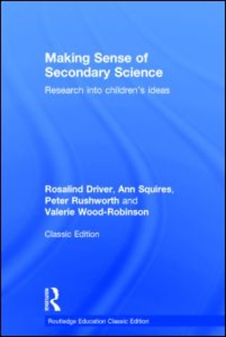 Making Sense of Secondary Science