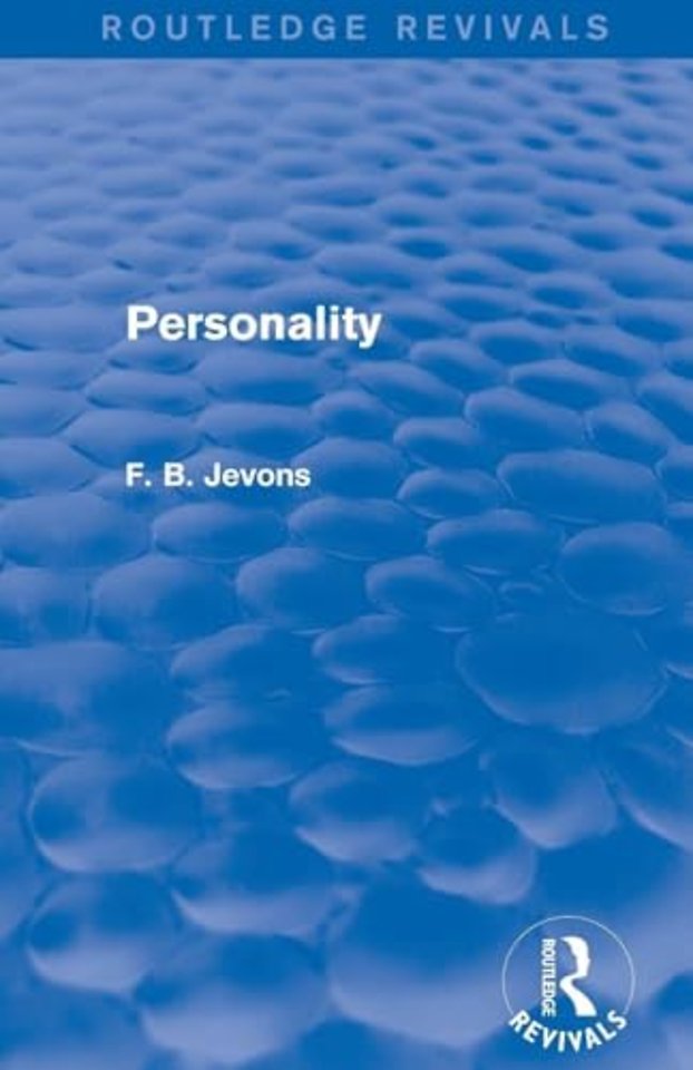 Personality (Routledge Revivals)