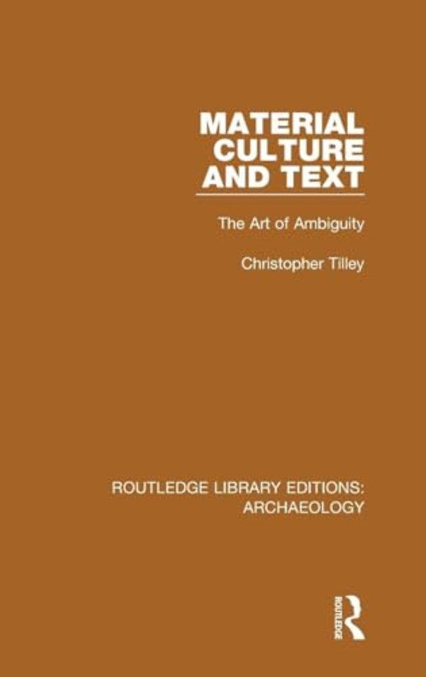 Material Culture and Text