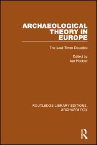 Archaeological Theory in Europe