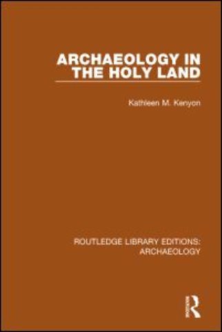 Archaeology in the Holy Land