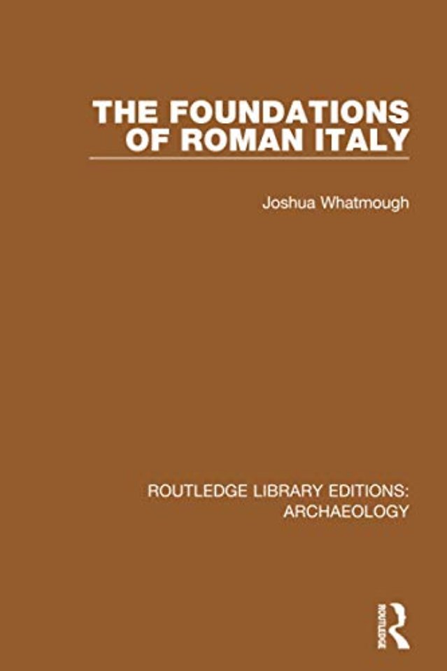 Foundations of Roman Italy