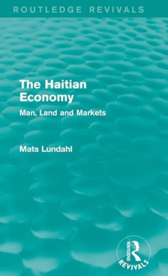 Haitian Economy (Routledge Revivals)