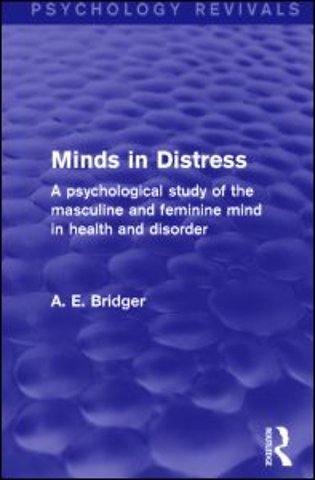 Minds in Distress (Psychology Revivals)