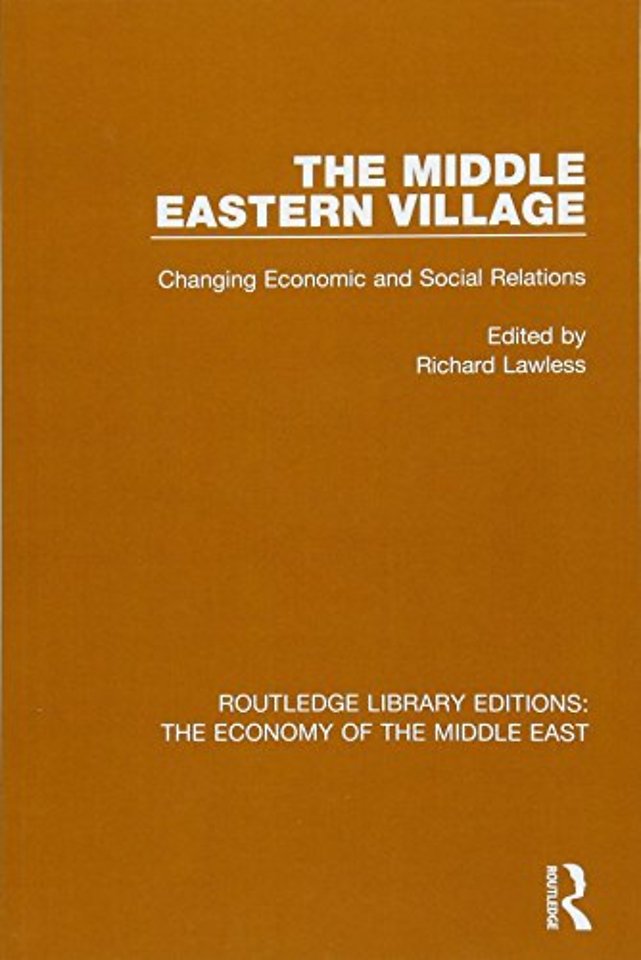 Middle Eastern Village (RLE Economy of Middle East)