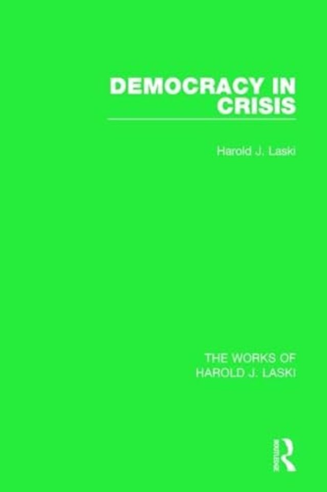 Works of Harold J. Laski