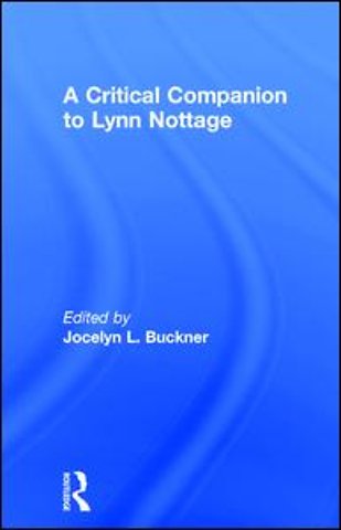 Critical Companion to Lynn Nottage