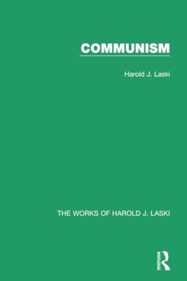 Works of Harold J. Laski