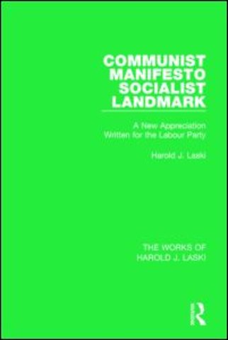 Works of Harold J. Laski