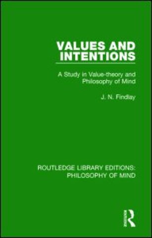 Values and Intentions