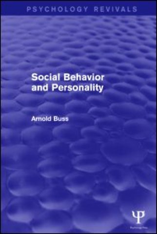 Social Behavior and Personality (Psychology Revivals)