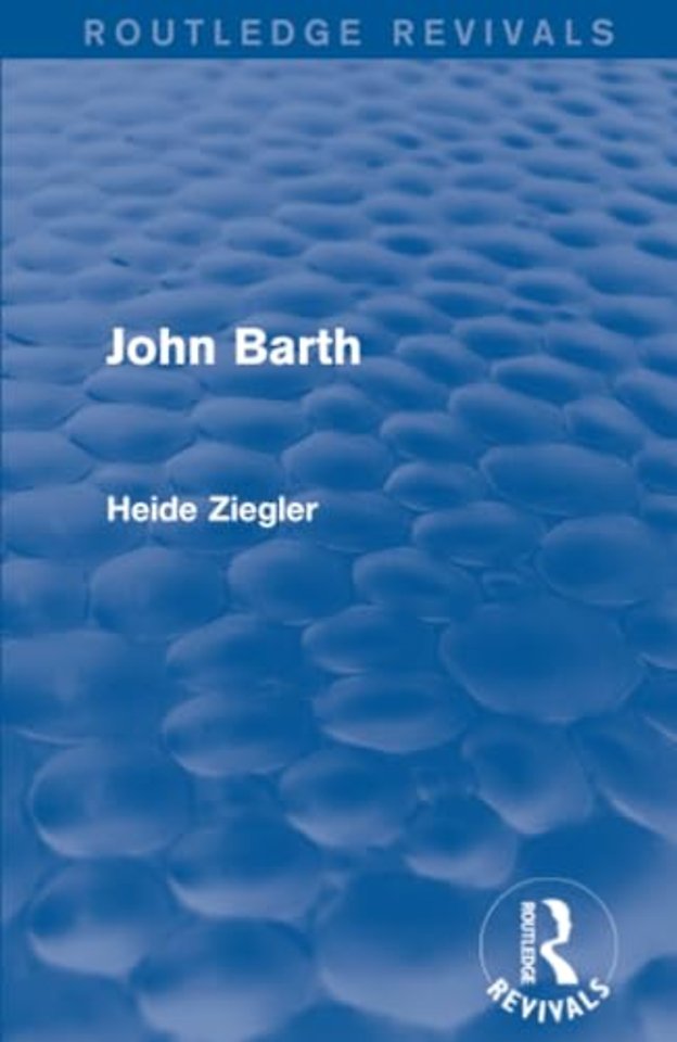 John Barth (Routledge Revivals)