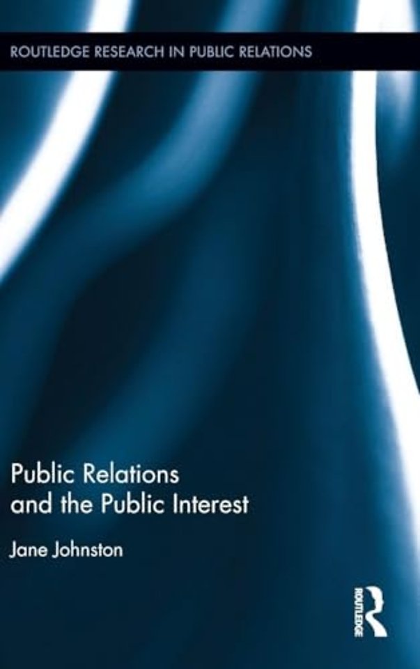 Public Relations and the Public Interest
