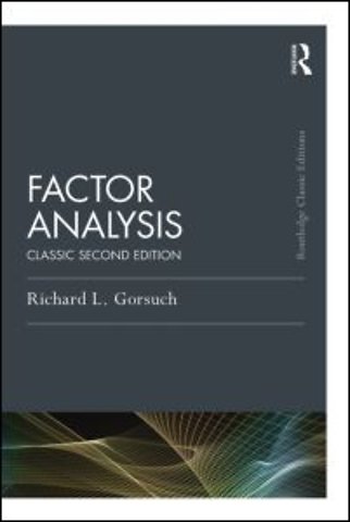Factor Analysis