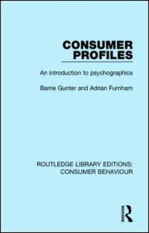 Consumer Profiles (RLE Consumer Behaviour)