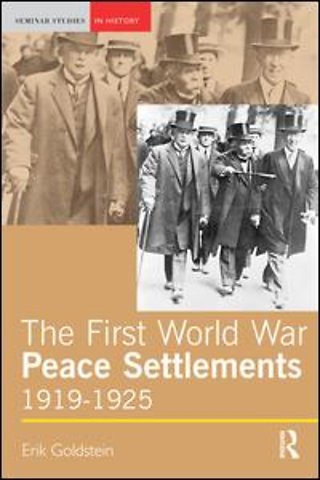 First World War Peace Settlements, 1919-1925