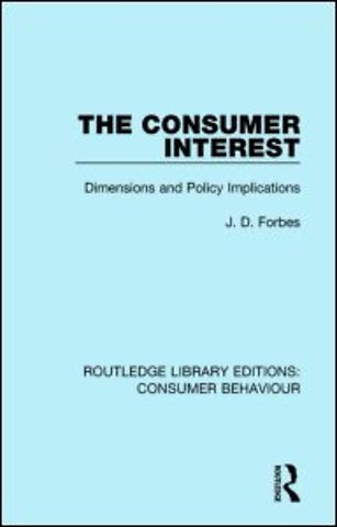 Consumer Interest (RLE Consumer Behaviour)