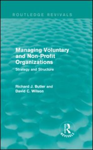 Managing Voluntary and Non-Profit Organizations