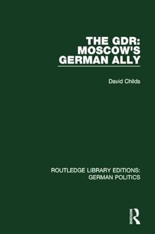 GDR (RLE: German Politics)