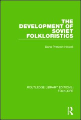 Development of Soviet Folkloristics Pbdirect