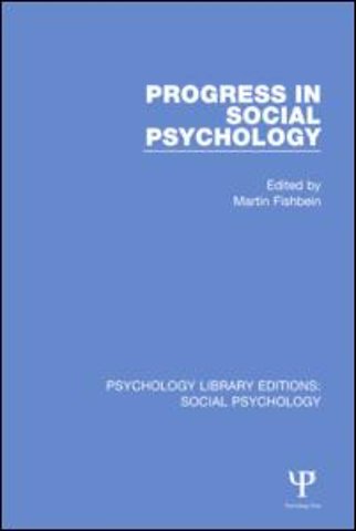 Progress in Social Psychology