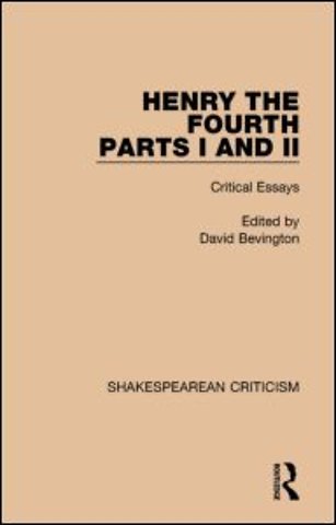 Henry IV, Parts I and II