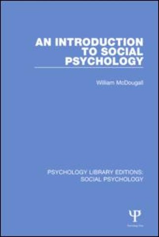 Introduction to Social Psychology