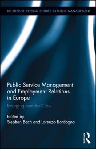 Public Service Management and Employment Relations in Europe