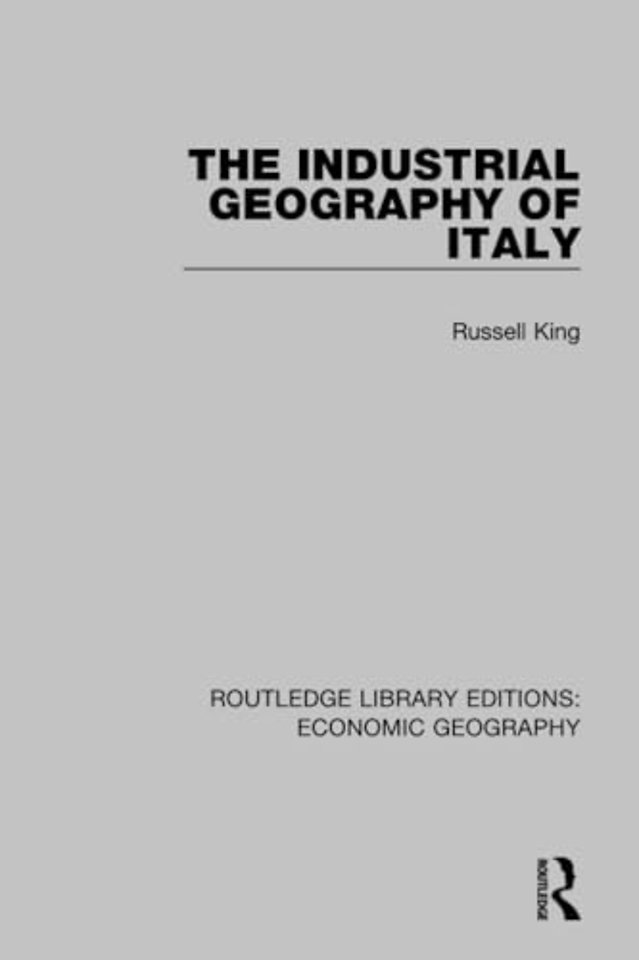 Industrial Geography of Italy