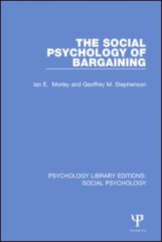 Social Psychology of Bargaining