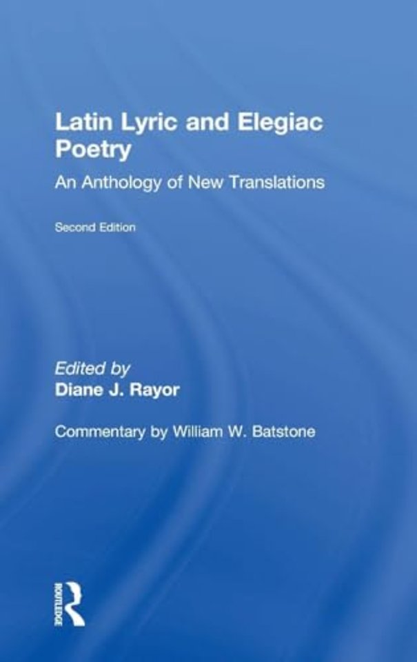 Latin Lyric and Elegiac Poetry