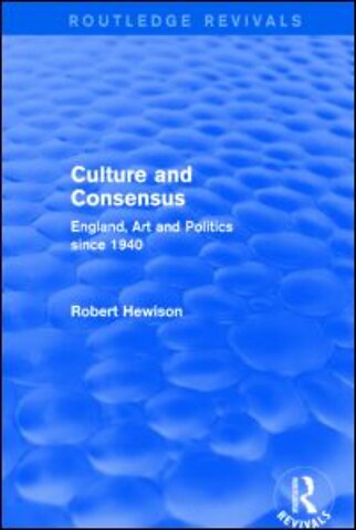 Culture and Consensus (Routledge Revivals)