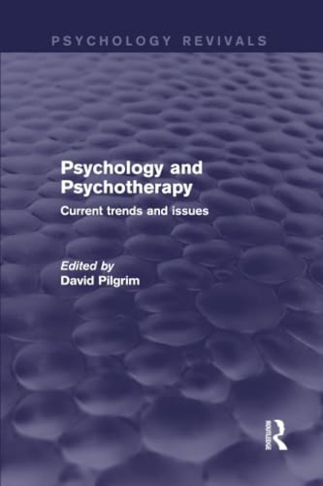 Psychology and Psychotherapy