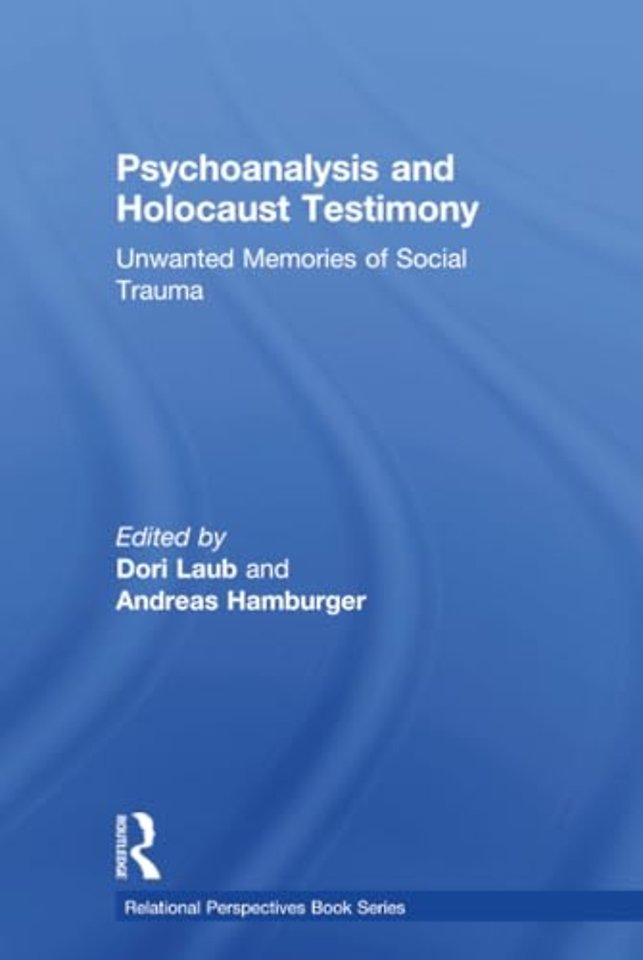Psychoanalysis and Holocaust Testimony