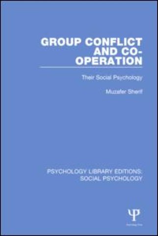 Group Conflict and Co-operation