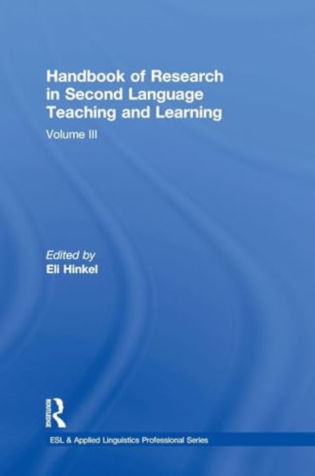 Handbook of Research in Second Language Teaching and Learning