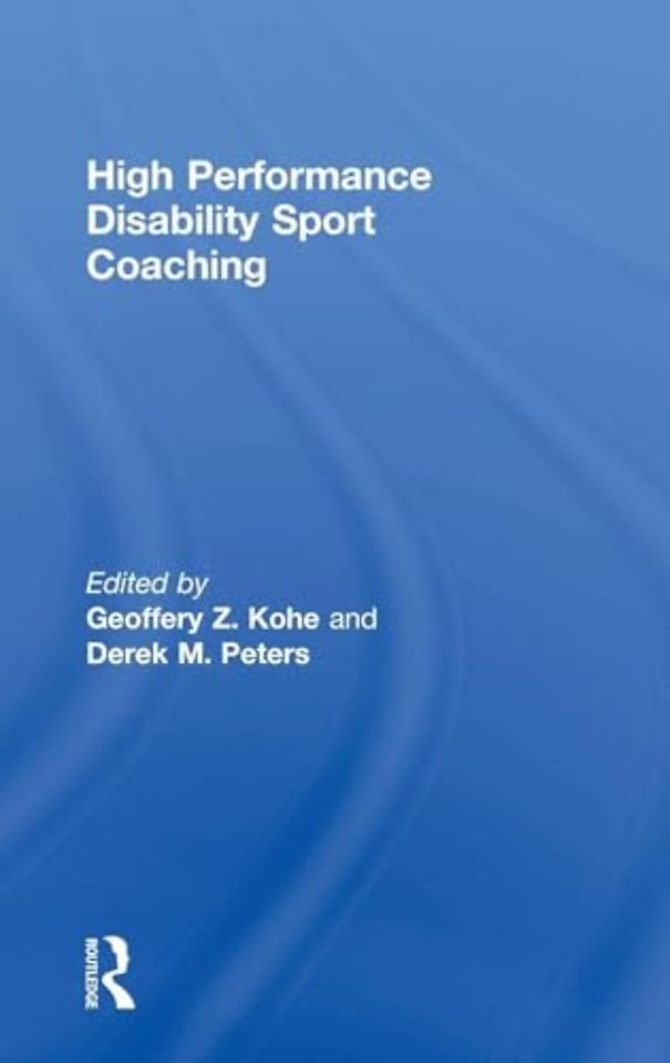 High Performance Disability Sport Coaching