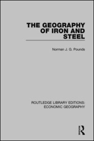 Geography of Iron and Steel