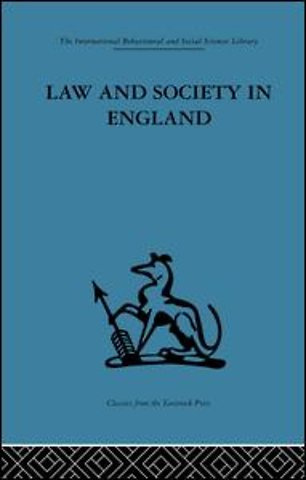 Law and Society in England