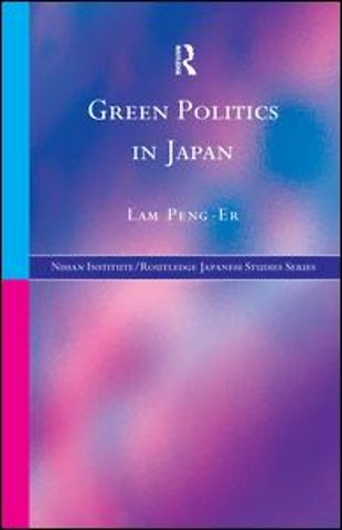Green Politics in Japan